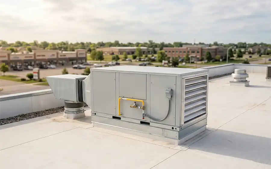 tempered make up air unit